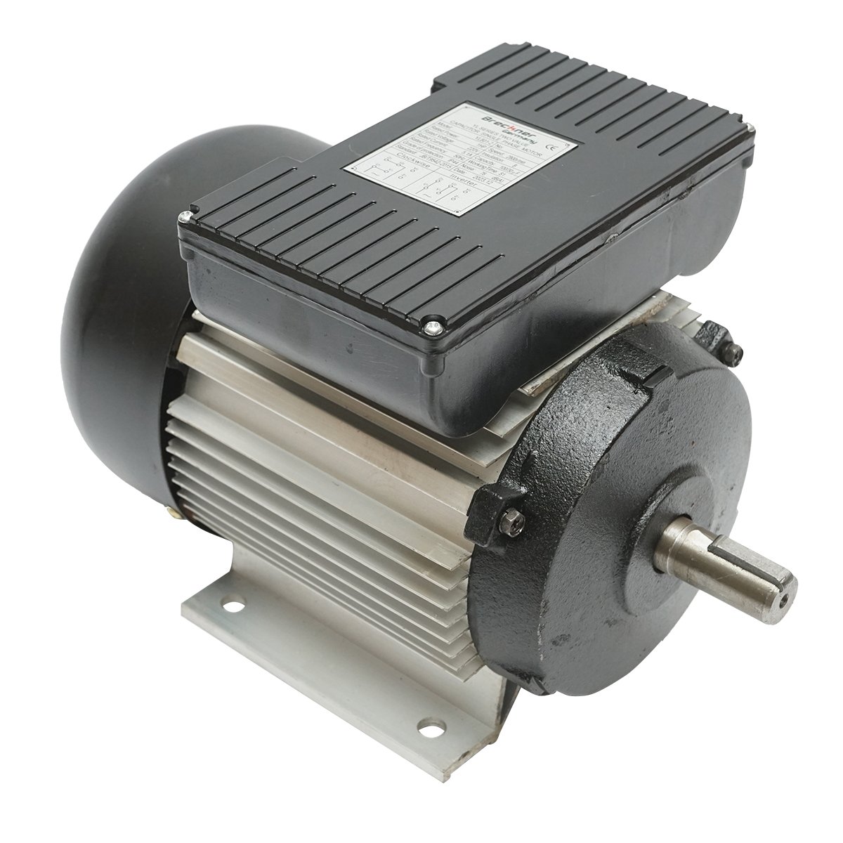Motor electric monofazat 0.75 KW, 220V cu carcasa de aluminiu IP44